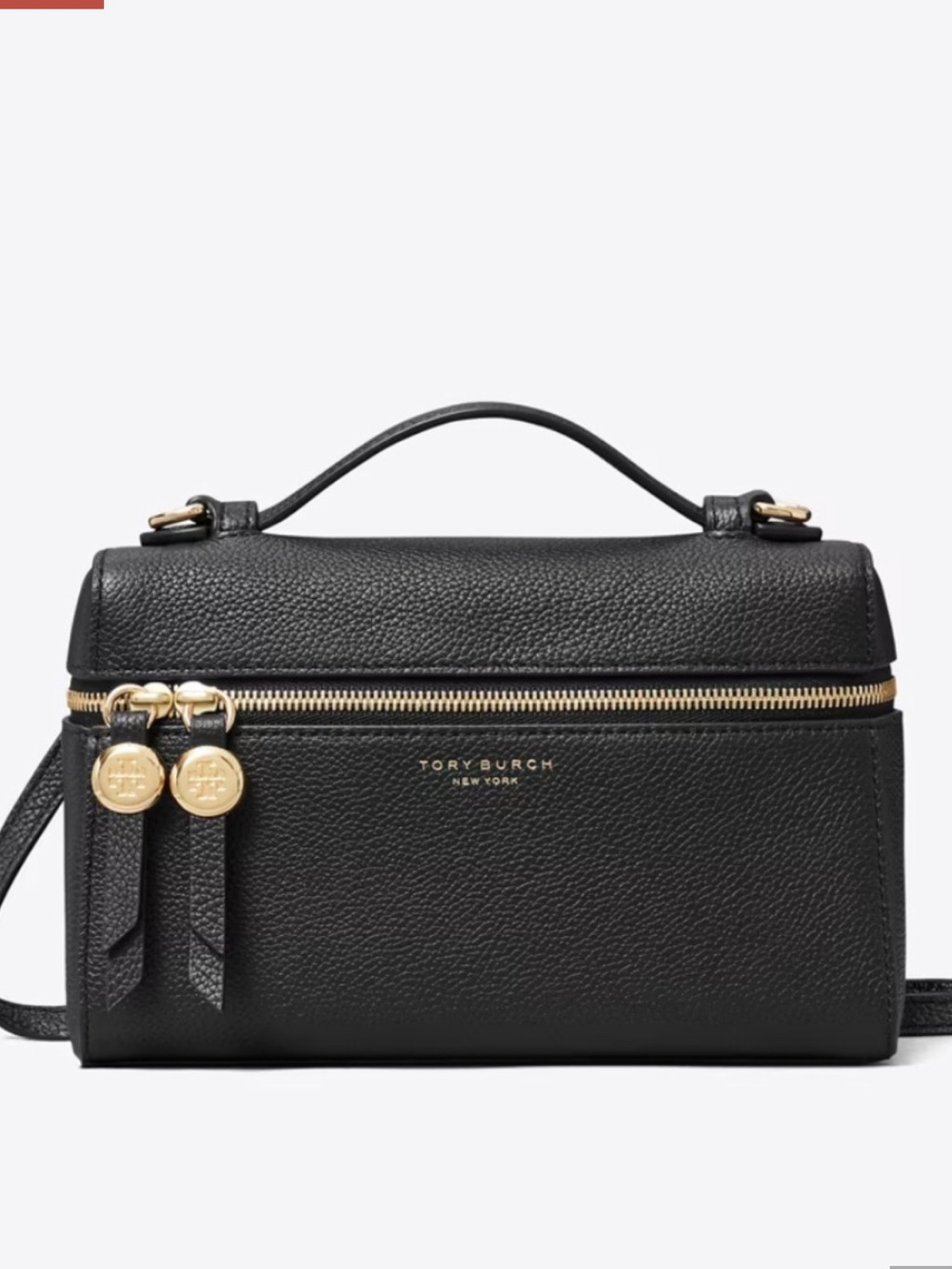 TORY BURCH SLIM ROMY TOP HANDLE
BAG in Black Leather Crossbody Bag  new - Picture 2 of 12